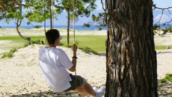 Beach Rest on Lake Baikal