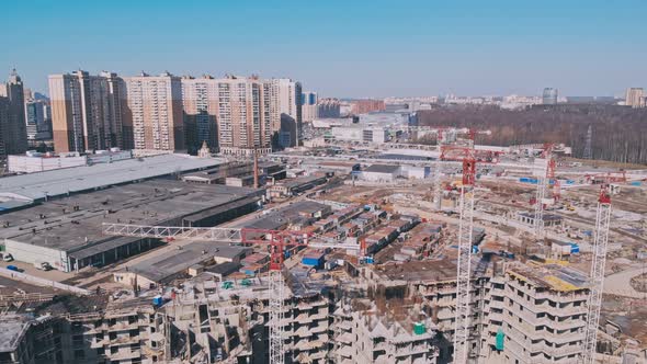 Construction of Residential Buildings in St. Petersburg 