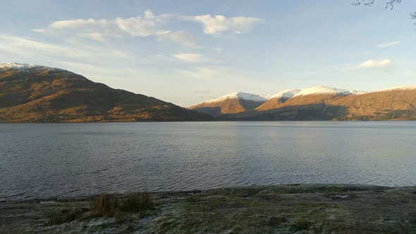 Path and Trees Surrounding a Scottish Loch