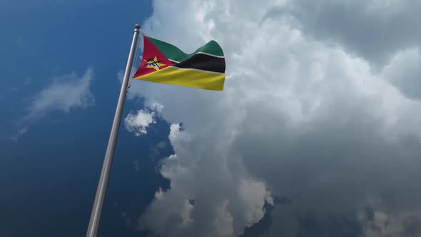 Mozambique Flag Waving 2K