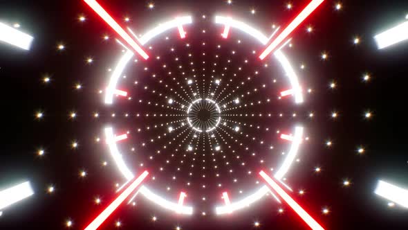 Laser Beam Glitter Tunnel Background 4K Loop alt