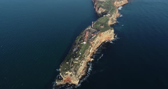 Aerial view of Kaliakra Cape, Bulgaria, Black Sea.
