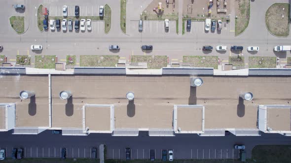 Roof Of A New Apartment Building