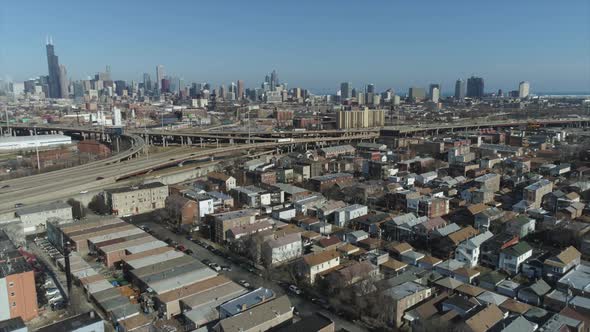 Chicago City   Aerial Footage 