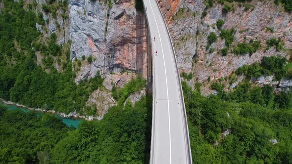 Djurdjevica Bridge Over the Tara River