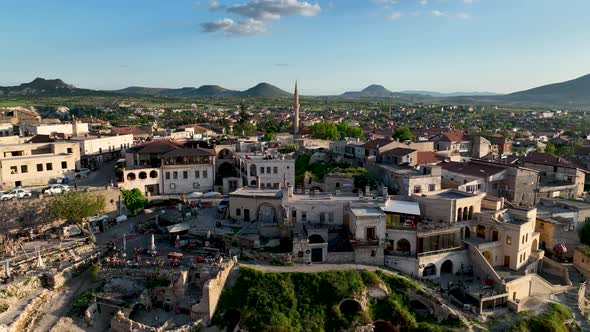 The best landscapes of Cappadocia aerial view 4 K