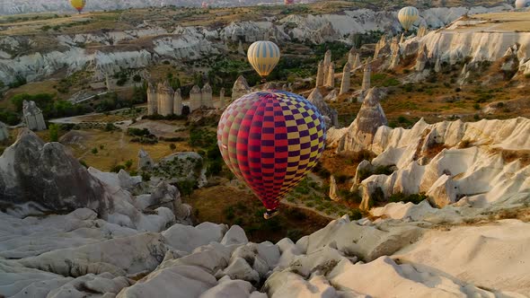 Turkey Landscape In Cappadocia