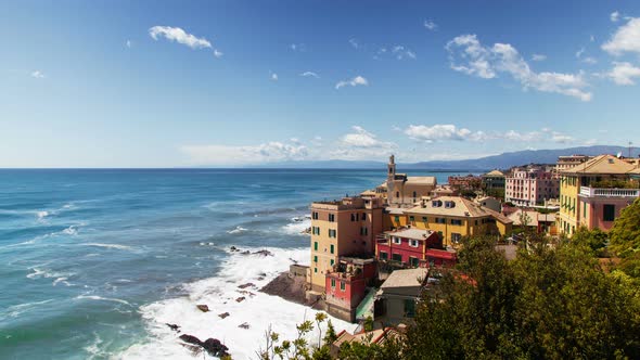 Genoa, Italy, Fishing village, sea cost