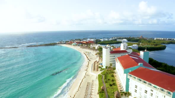 Cancun Resort Aerial View