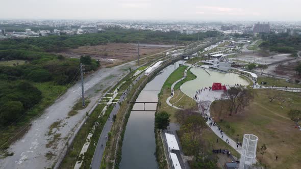 The Aerial view of Pingtung