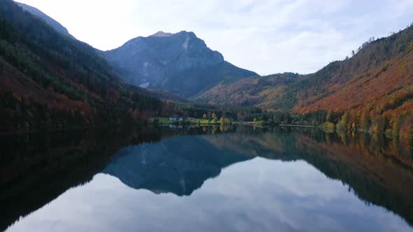 Beautiful Austrian Autumn Lake 14