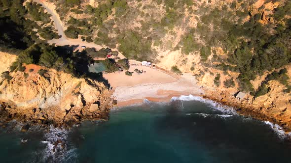 Es Torrent beach in Ibiza, Spain