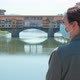Woman at Ponte Vecchio - VideoHive Item for Sale