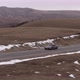 Car in the Mountains of the Caucasus in Winter - VideoHive Item for Sale