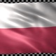Poland waving flag looped - VideoHive Item for Sale
