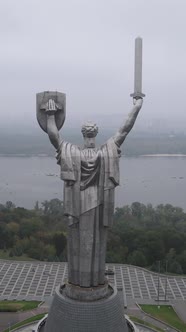 Motherland Monument in Kyiv Ukraine