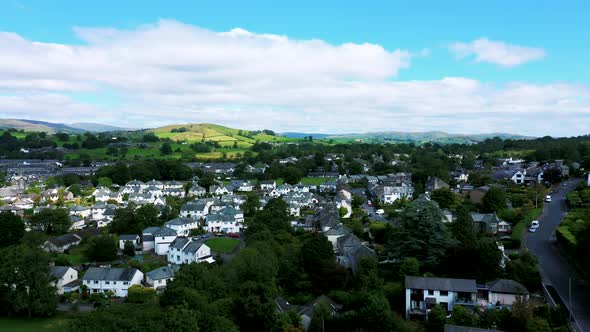 Windermere Lake District Aerial Drone Sc15