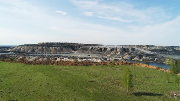 Large Slag Mountains