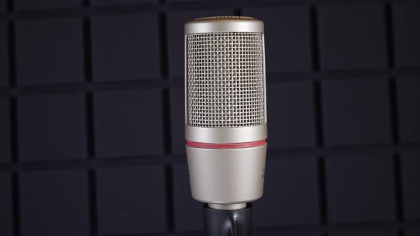 Vocal Microphone In The Studio 4