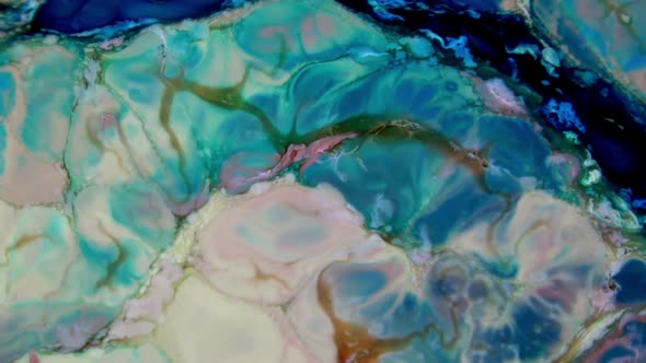 Psychedelic Galactic Paint Texture Background  alt