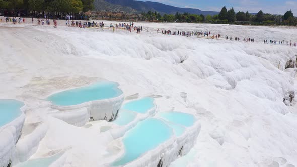 Natural Travertines in Pamukkale