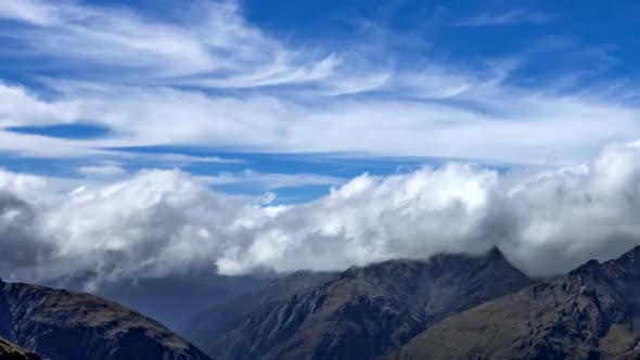 New Zealand Avalanche Peak timelapse