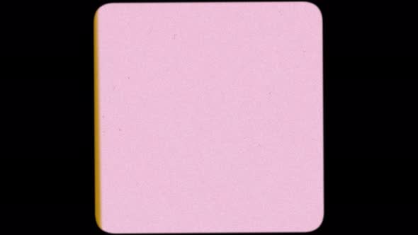 8mm 16mm 35mm Square Pink Film Frame