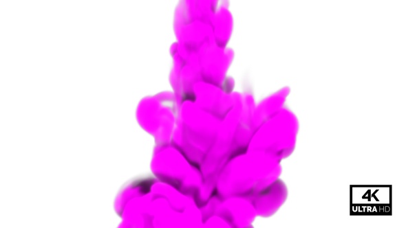 Pink Smoke Falling Down & Spreading alt