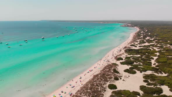 Mallorca Es Trenc ses Arenes beach, Spain