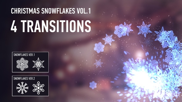Christmas Snowflakes Transitions Vol.1 - Light