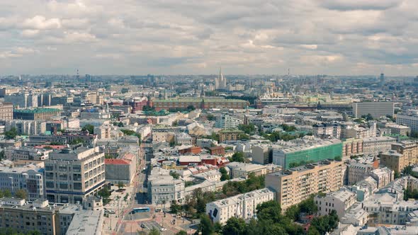 Cityscape of Moscow