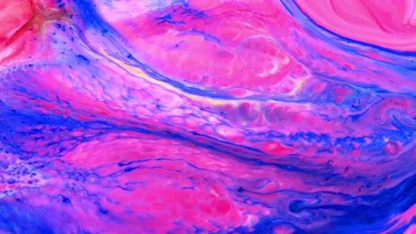 Abstract Colorful Sacral Liquid Waves Texture 801