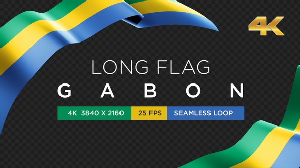 Long Flag Gabon