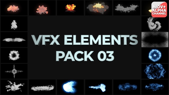 VFX Elements Pack 03 | Motion Graphics alt