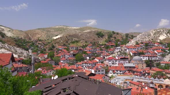 Cute Nostalgic City With Traditional Architecture in Anatolia