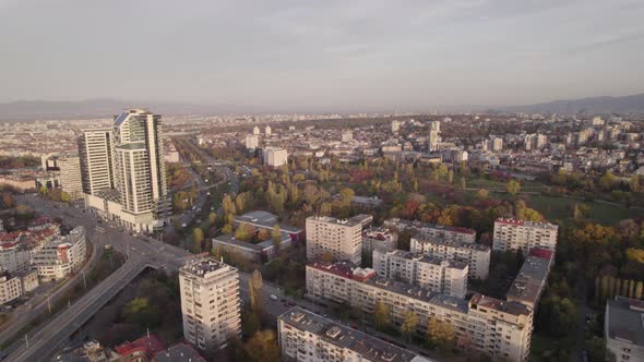 Urban View of Sofia City