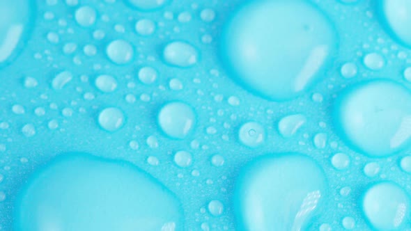 Liquid Water Drops Close Up Macro Selective Soft Focus