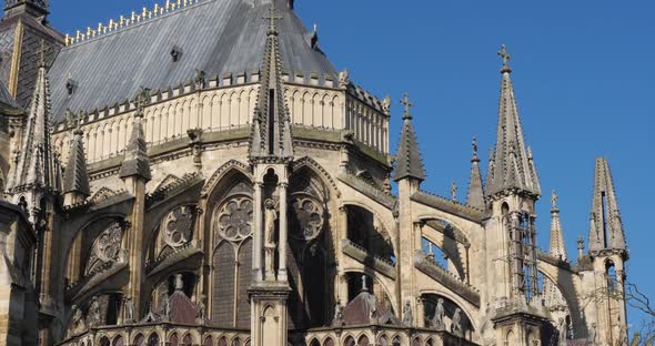 Cathedral Notre Dame of Reims, Marne department, Region Grand Est, France