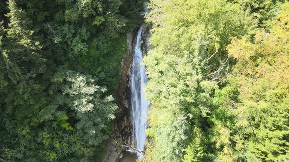 Manle waterfall Rize Turkey