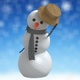 Cartoon Snow Man Hello / Bye V02 - VideoHive Item for Sale