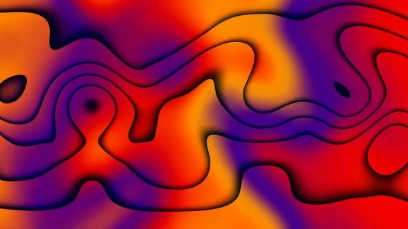 abstract dark gradient liquid Waves motion background