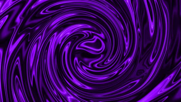 Purple Color Silky Twisted Liquid Animated Background