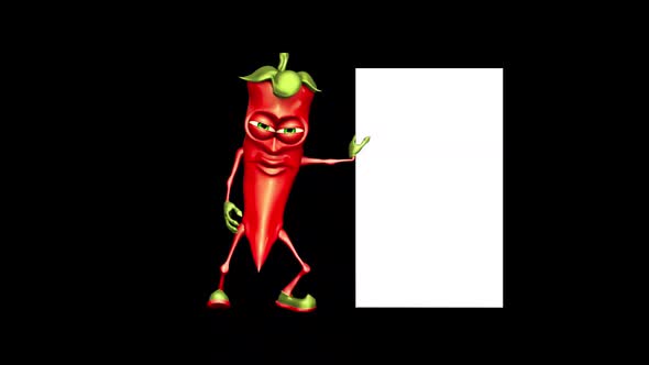 Bitter Pepper Promotion Looped Animation with Alpha Channel and Shadow alt