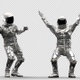 Astronaut Dancing - VideoHive Item for Sale