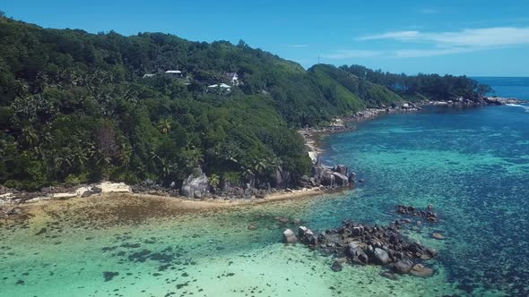 Mahe Island Aerial, Seychelles