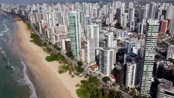 Coast city of Recife state Pernambuco. Brazilian Northeast