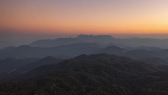 Beautiful landscape at Doi Kham Fah Viewpoint.