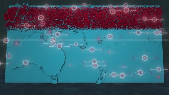 HUD UI Oceania Map Scanner