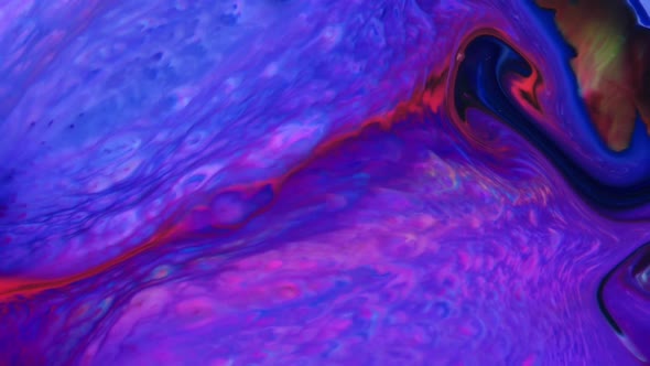 Psychedelic Cosmos Paint Texture  alt