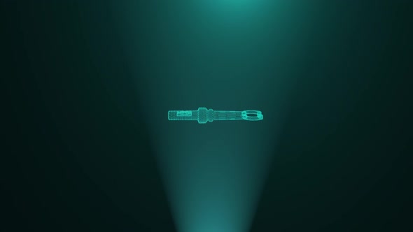 Digital Key Hud Hologram alt